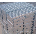 Galvanized steel grating for walkway platform